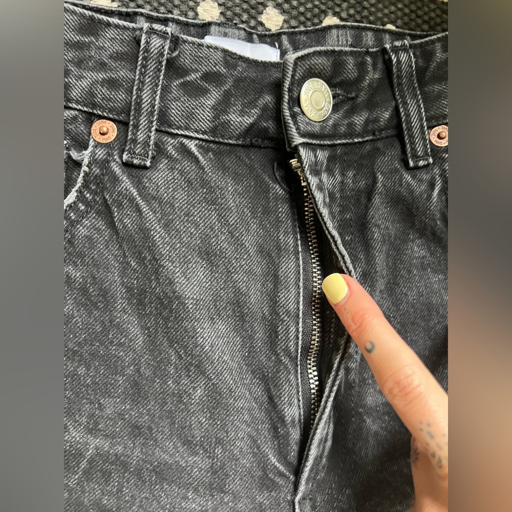 Zara High Rise Wide Leg Jeans - Picture 6 of 7